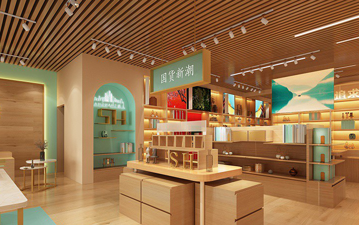 簡(jiǎn)約風(fēng)格專賣(mài)店設(shè)計(jì)裝飾圖片